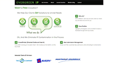 Desktop Screenshot of evergreenip.com